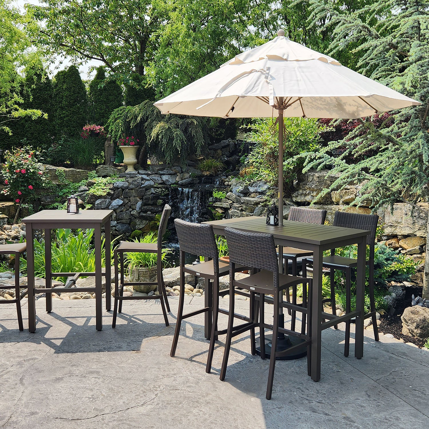 Altura de la barra Poste inferior de aluminio