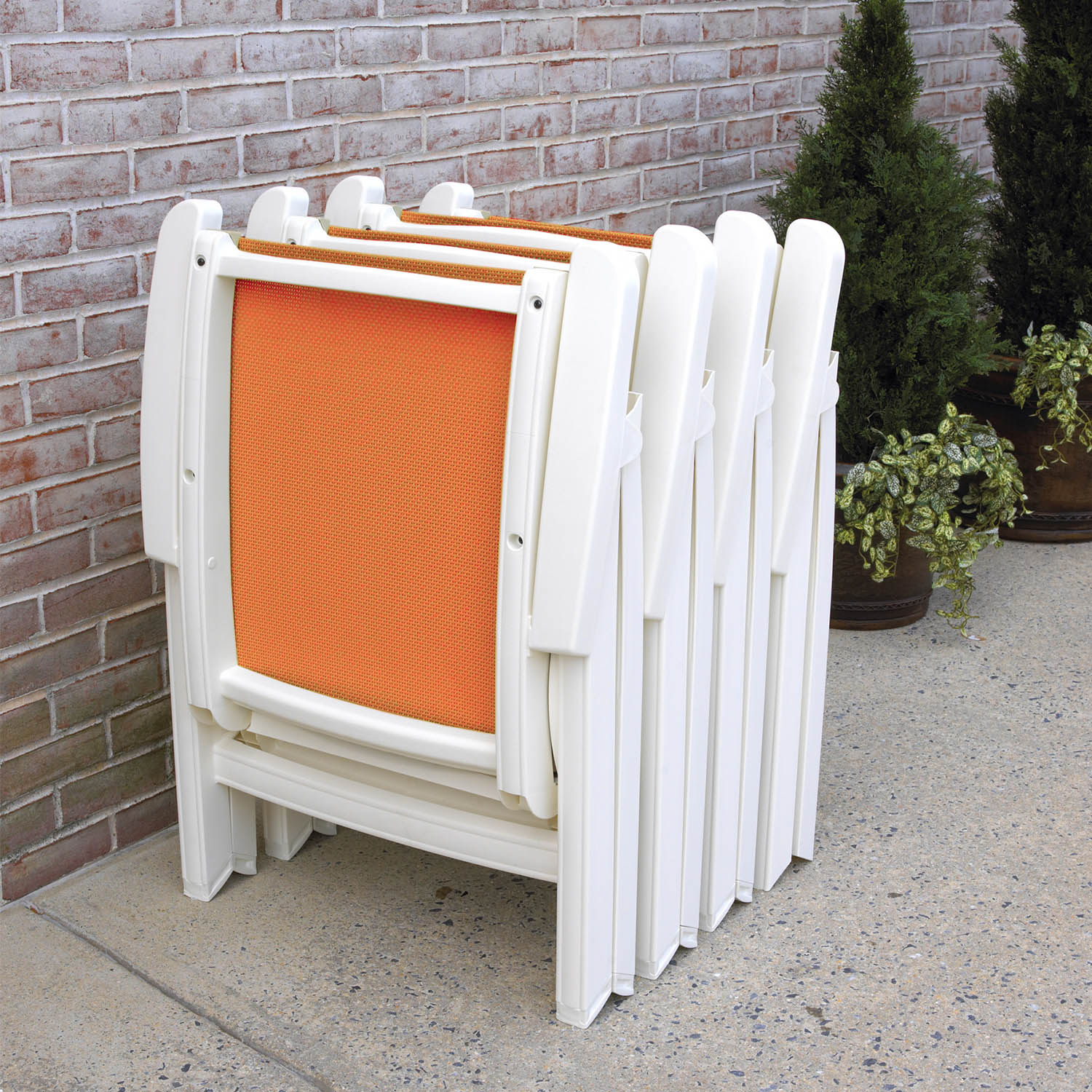 #color_Orange Sling/White Frame