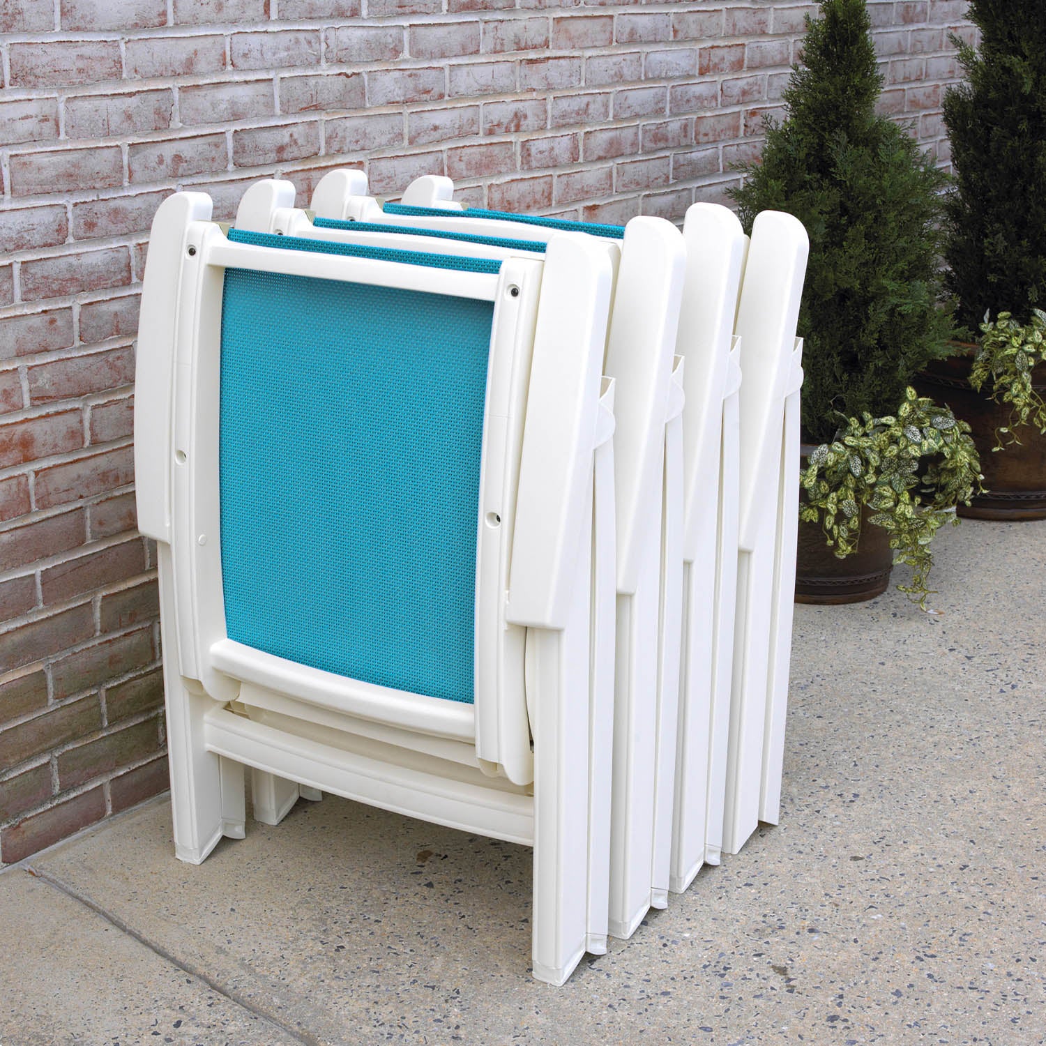 #color_Turquoise Sling/White Frame