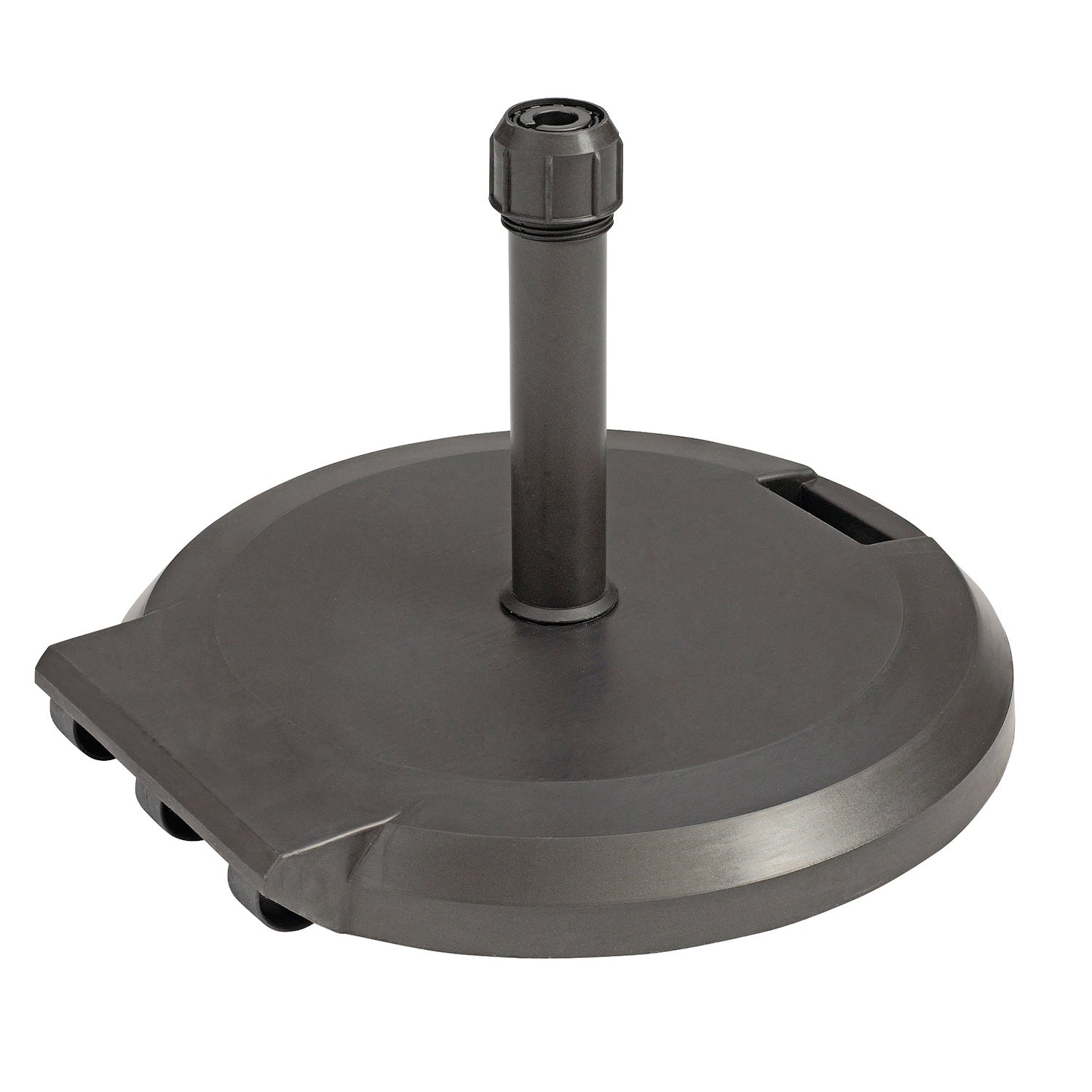 free standing patio umbrella base with wheels 84 lb Freestanding Umbrella Base w/ Wheels
