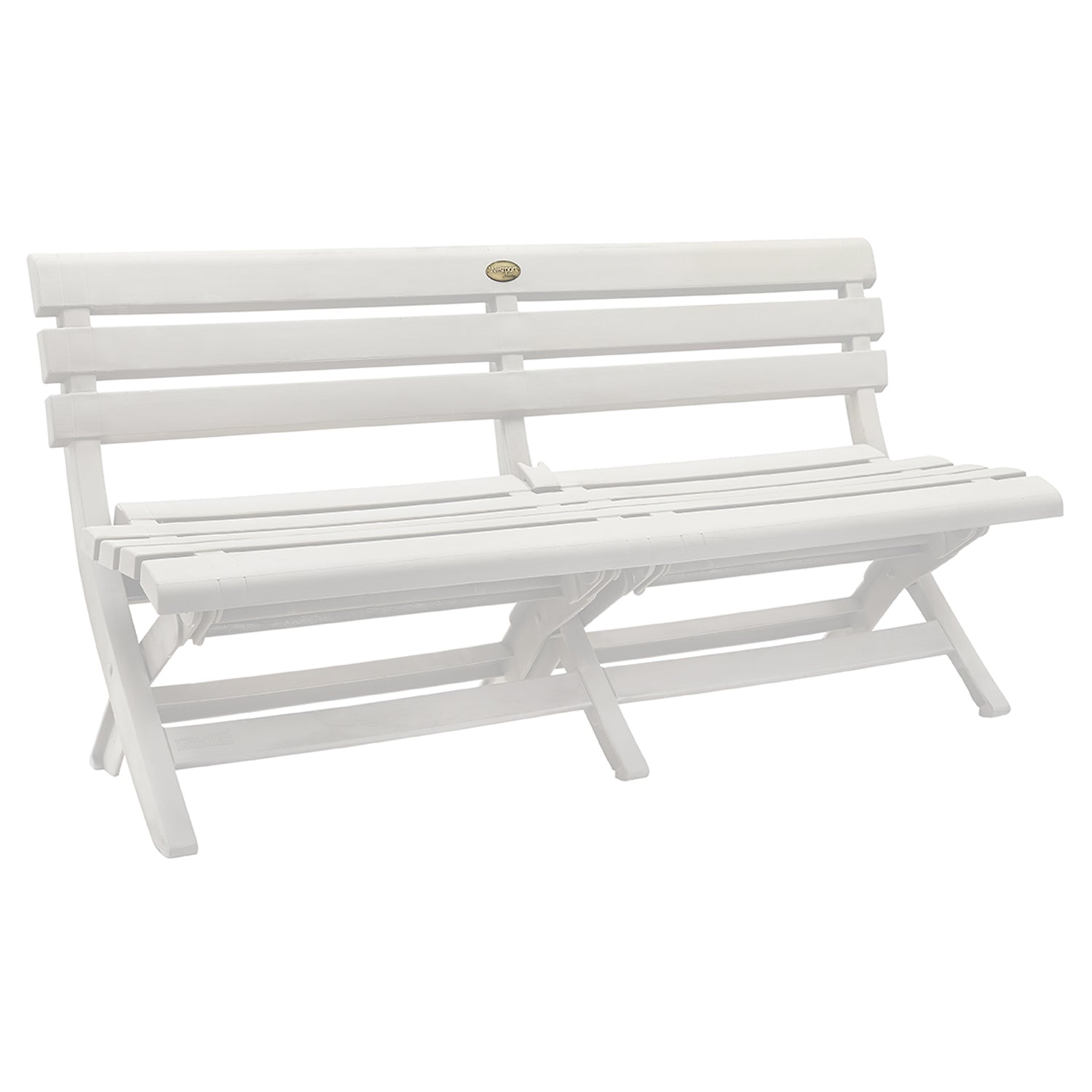 Banc WESTPORT Grosfillex Blanc - CHAPI CHAPO